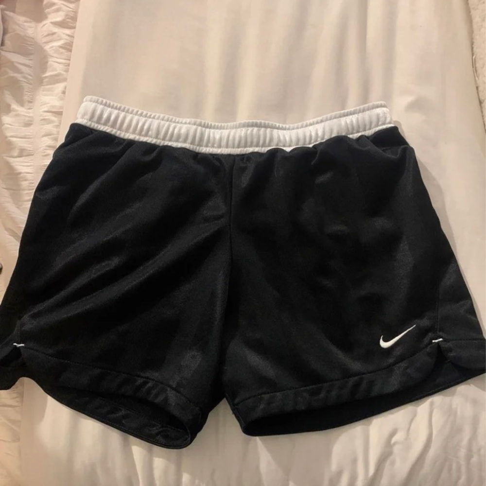 Nike shorts, very stretchy and comfy!